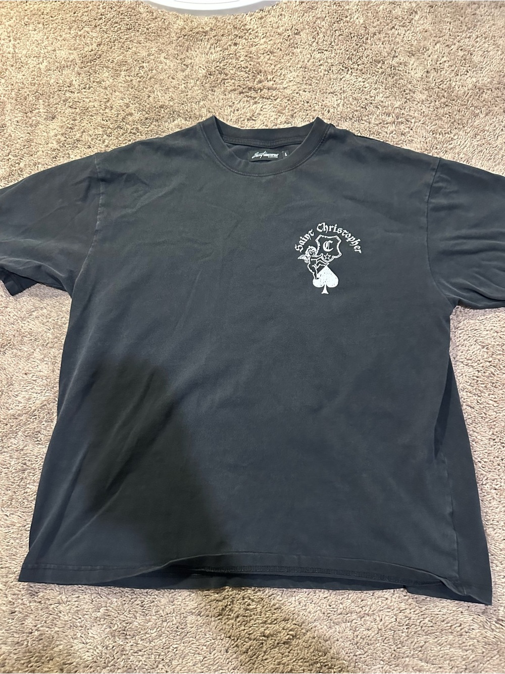 Black Graphic Tee - Men